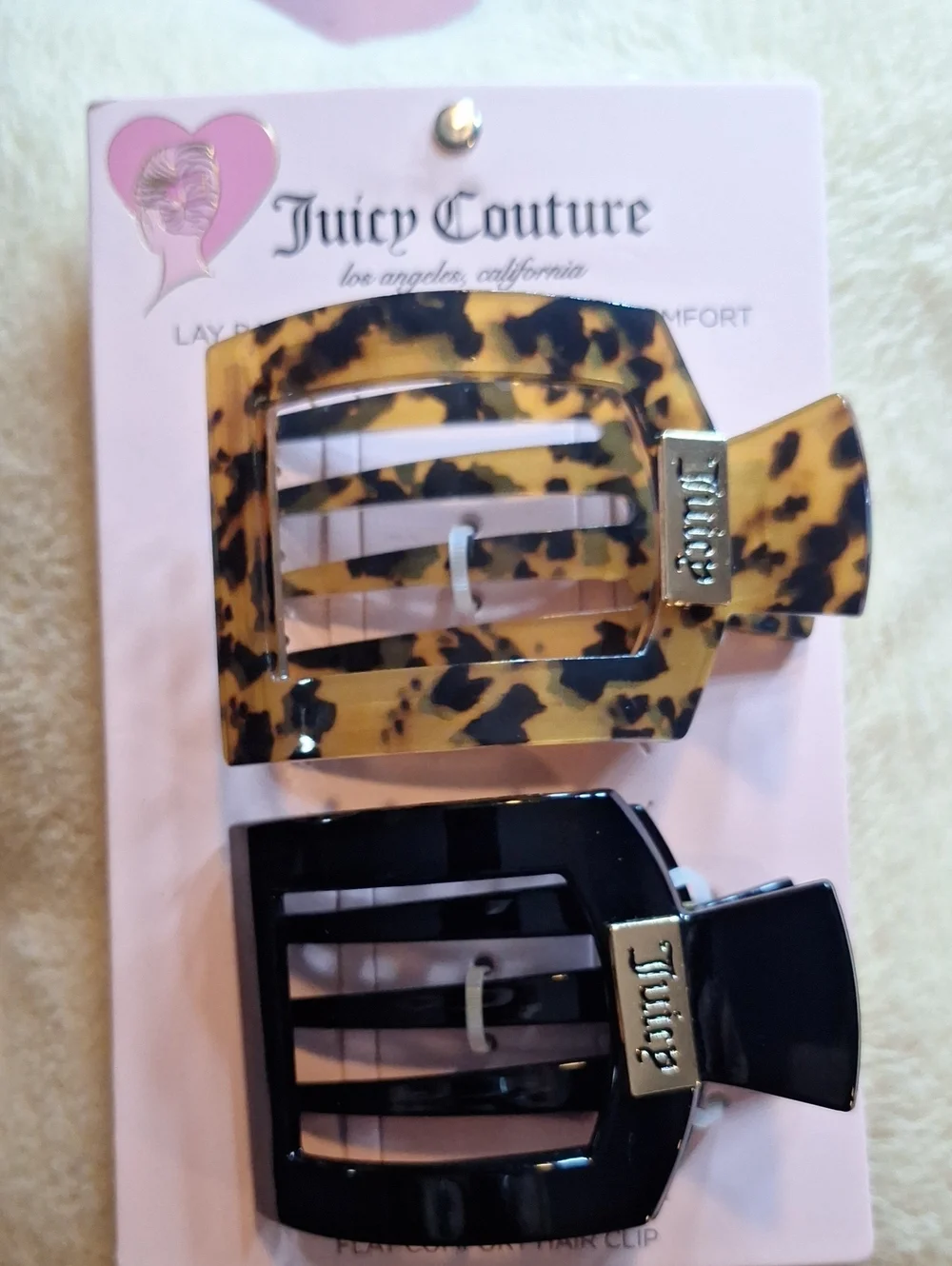 Juicy Couture Hair Clips - Accessories